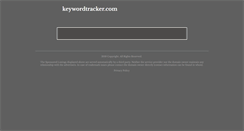 Desktop Screenshot of keywordtracker.com